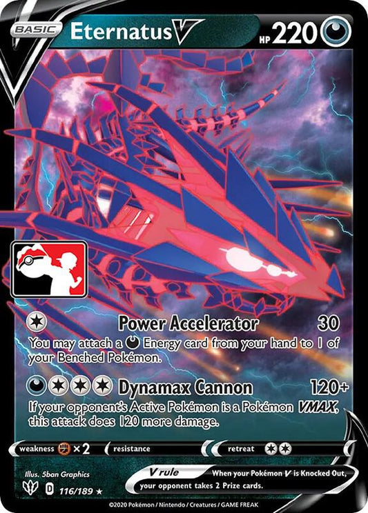 Eternatus V [Prize Pack Series Cards] 116/189