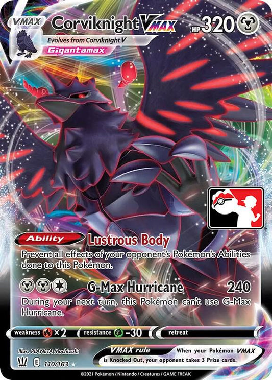 Corviknight VMAX [Prize Pack Series Cards] 110/163