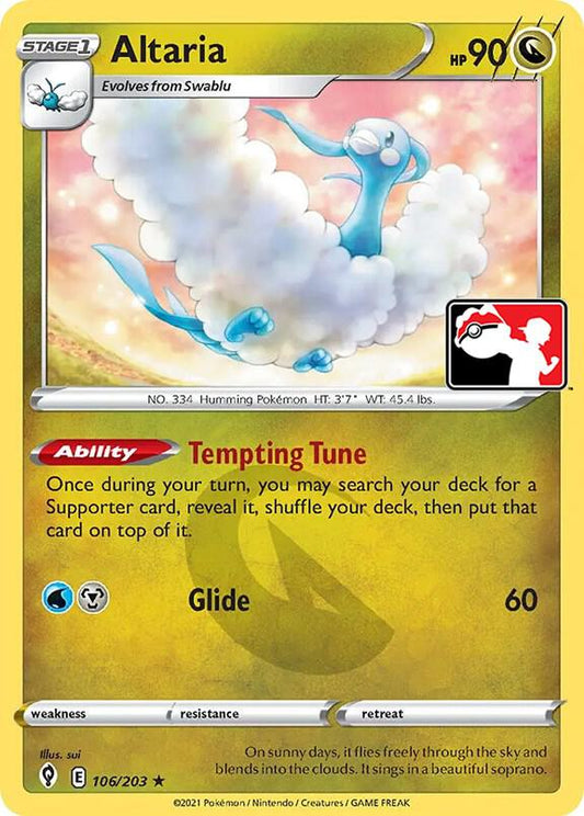 Altaria - 106/203 [Prize Pack Series Cards] 106/203