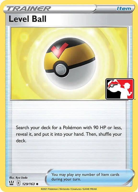 Level Ball - 129/163 [Prize Pack Series Cards] 129/163