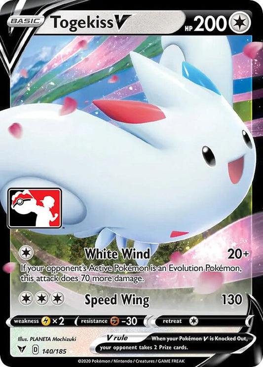 Togekiss V [Prize Pack Series Cards] 140/185