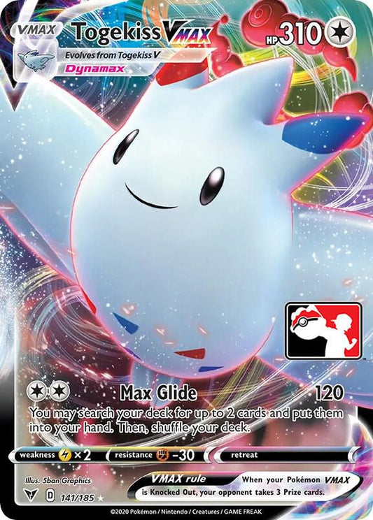 Togekiss VMAX - 141/185 [Prize Pack Series Cards] 141/185
