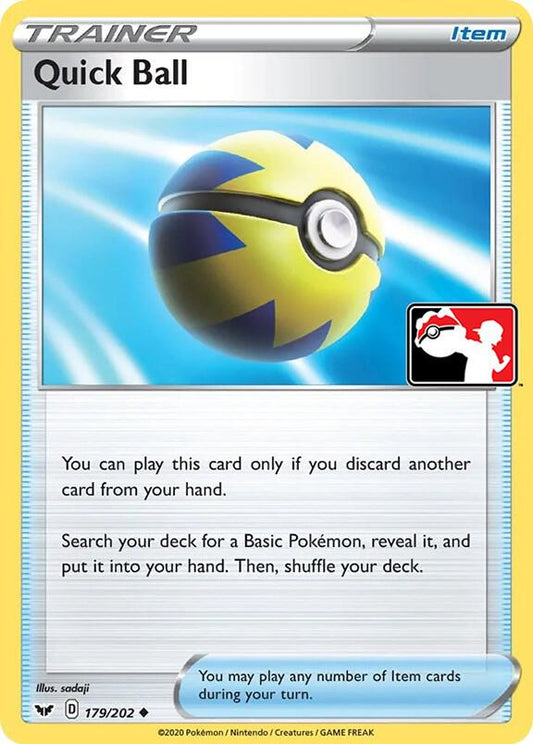 Quick Ball [Prize Pack Series Cards] 179/202