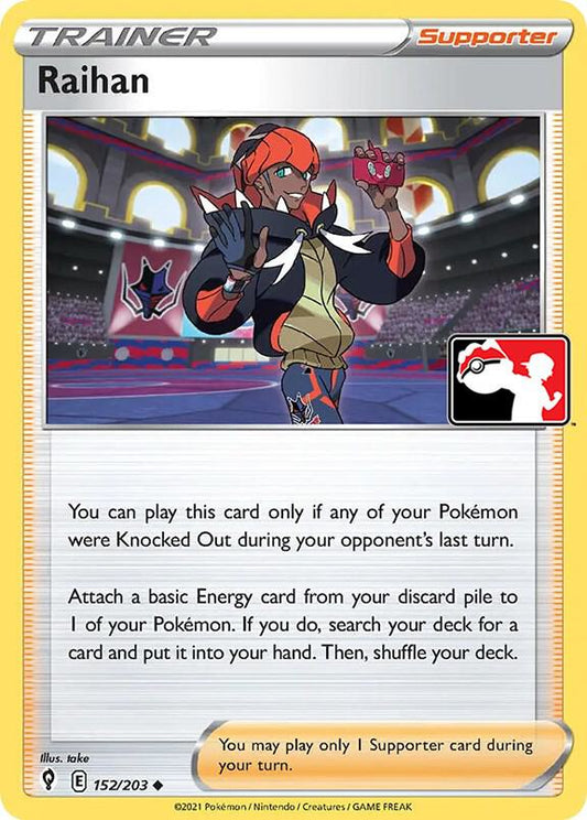 Raihan - 152/203 [Prize Pack Series Cards] 152/203