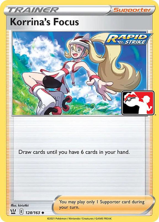 Korrina's Focus [Prize Pack Series Cards] 128/163