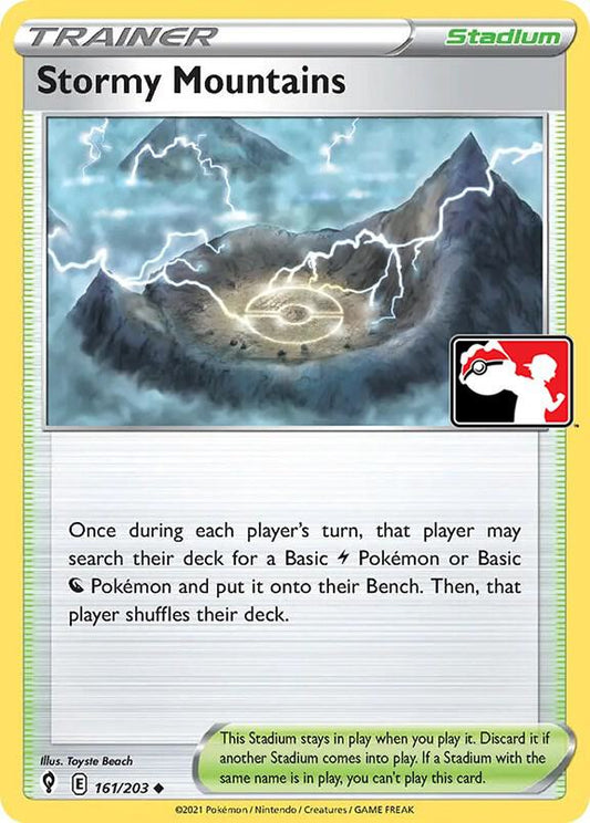 Stormy Mountains [Prize Pack Series Cards] 161/203