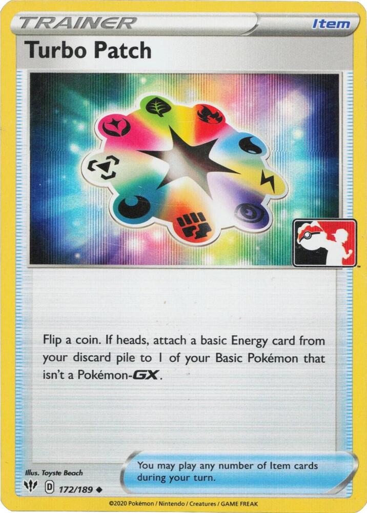 Turbo Patch - 172/189 [Prize Pack Series Cards] 172/189