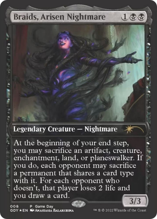 Braids, Arisen Nightmare [Game Day & Store Championship Promos] 8