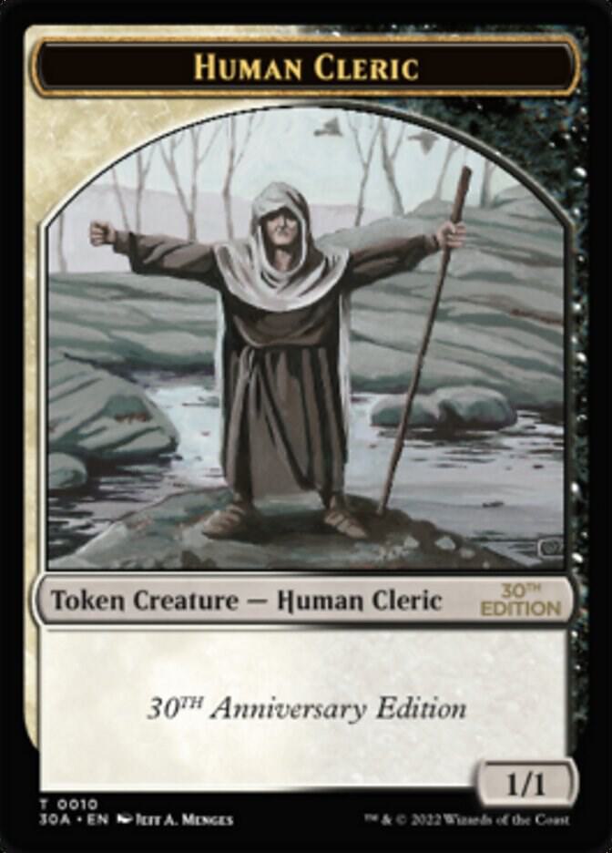 Human Cleric Token [30th Anniversary Edition] 10