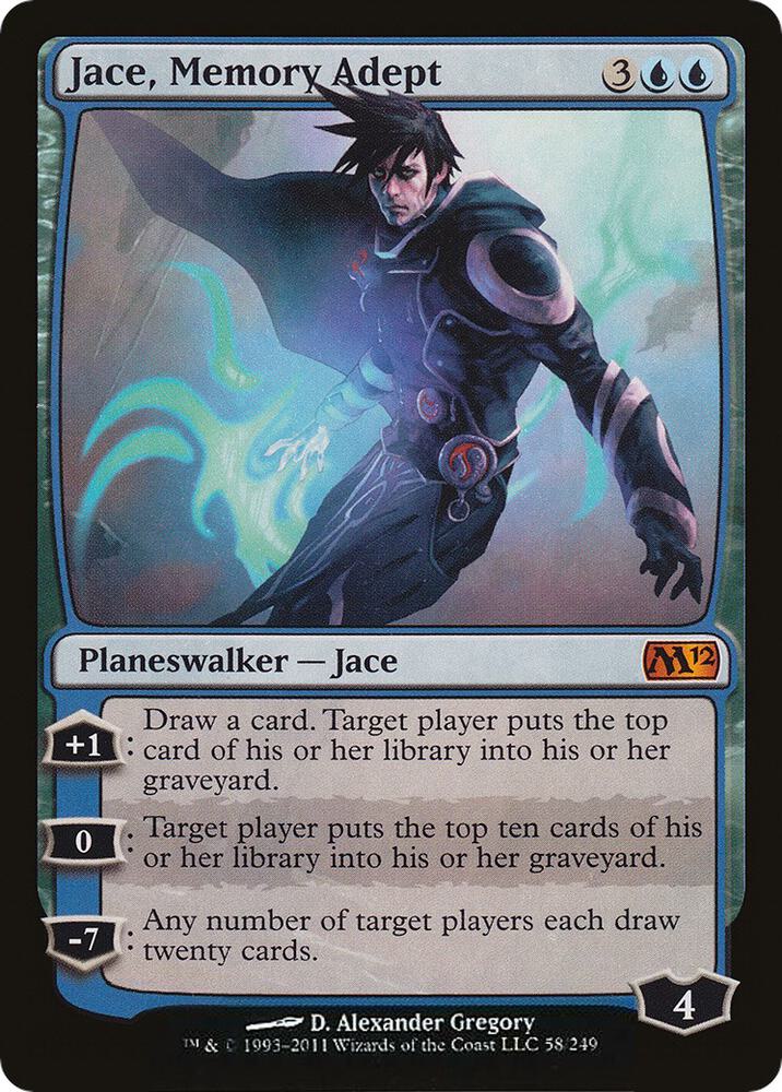 Jace, Memory Adept [Magic 2012 (M12)] 58