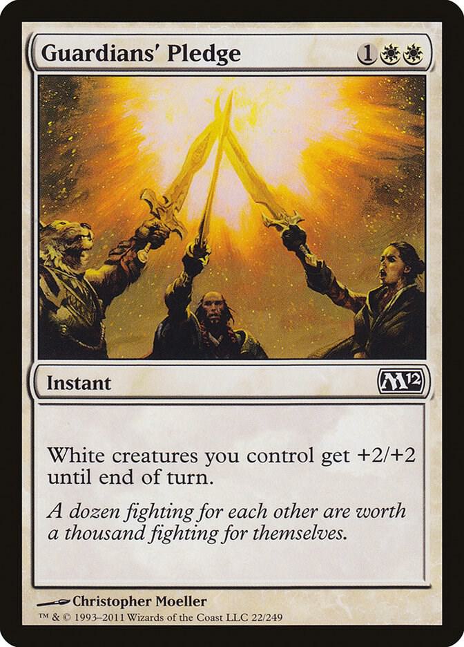 Guardians' Pledge [Magic 2012 (M12)] 22