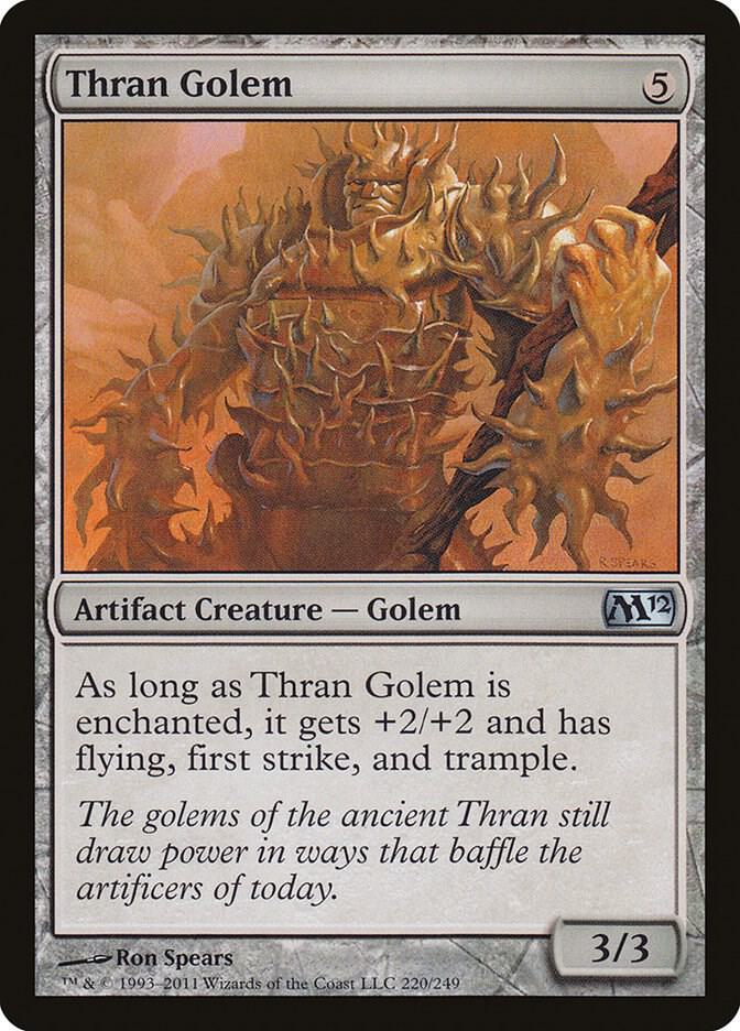Thran Golem [Magic 2012 (M12)] 220