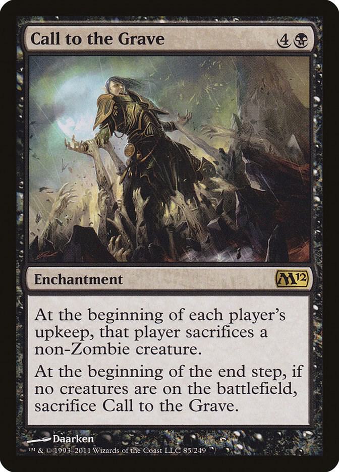 Call to the Grave [Magic 2012 (M12)] 85