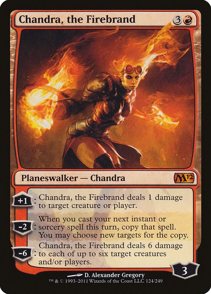 Chandra, the Firebrand [Magic 2012 (M12)] 124