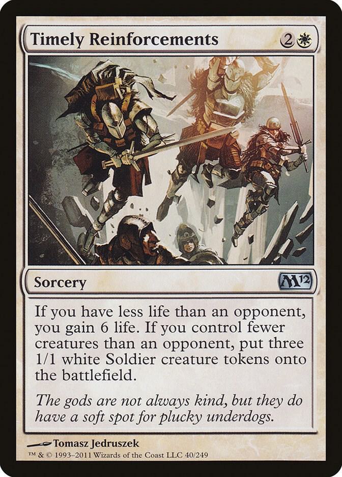 Timely Reinforcements [Magic 2012 (M12)] 40