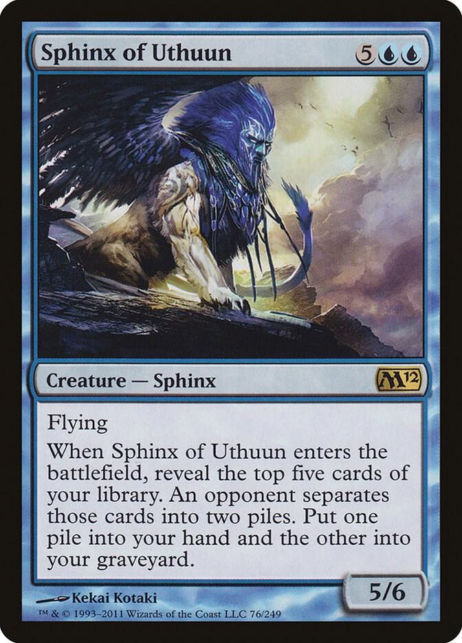 Sphinx of Uthuun [Magic 2012 (M12)] 76