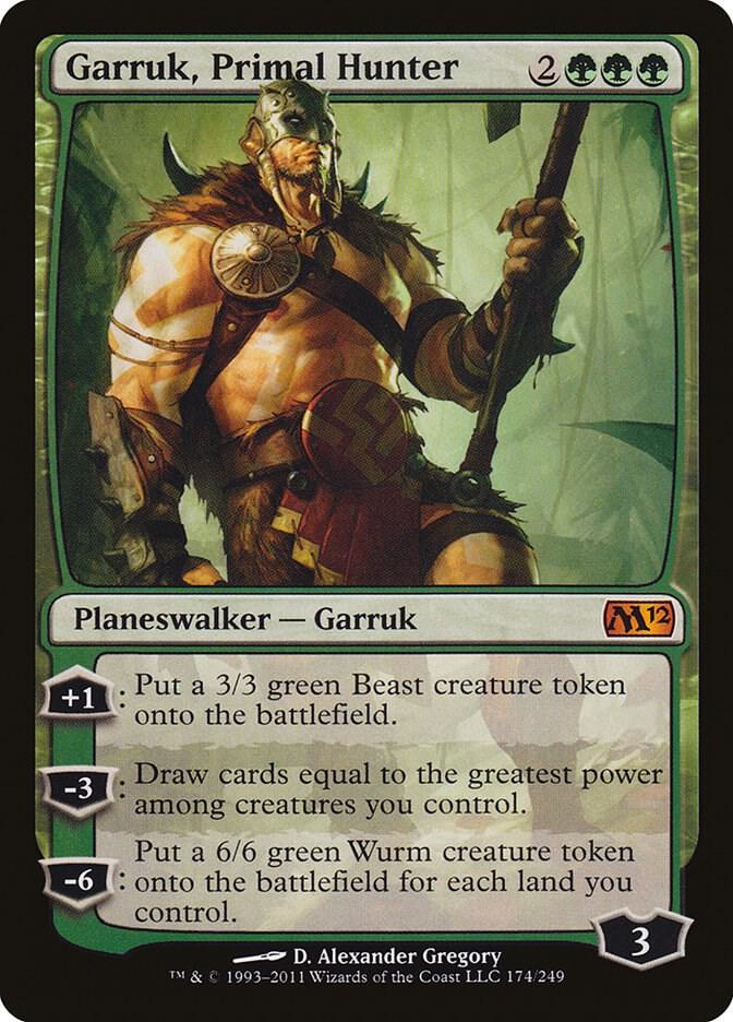 Garruk, Primal Hunter [Magic 2012 (M12)] 174