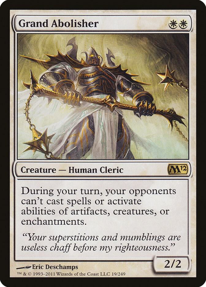 Grand Abolisher [Magic 2012 (M12)] 19