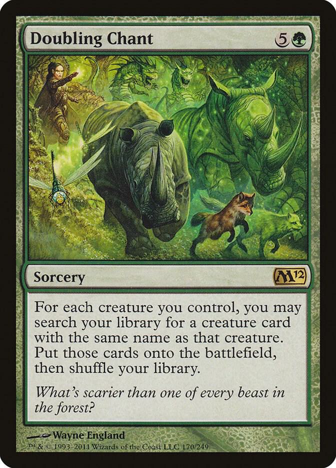 Doubling Chant [Magic 2012 (M12)] 170