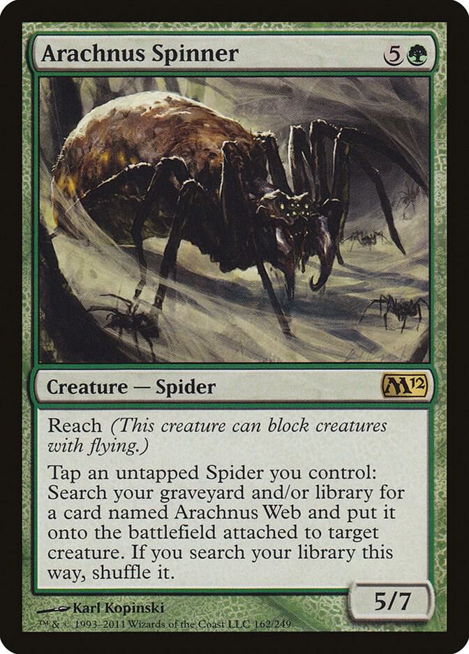 Arachnus Spinner [Magic 2012 (M12)] 162