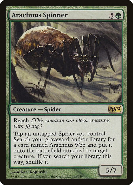 Arachnus Spinner [Magic 2012 (M12)] 162