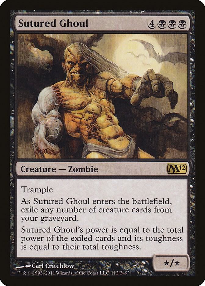 Sutured Ghoul [Magic 2012 (M12)] 112