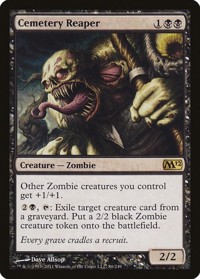 Cemetery Reaper [Magic 2012 (M12)] 86