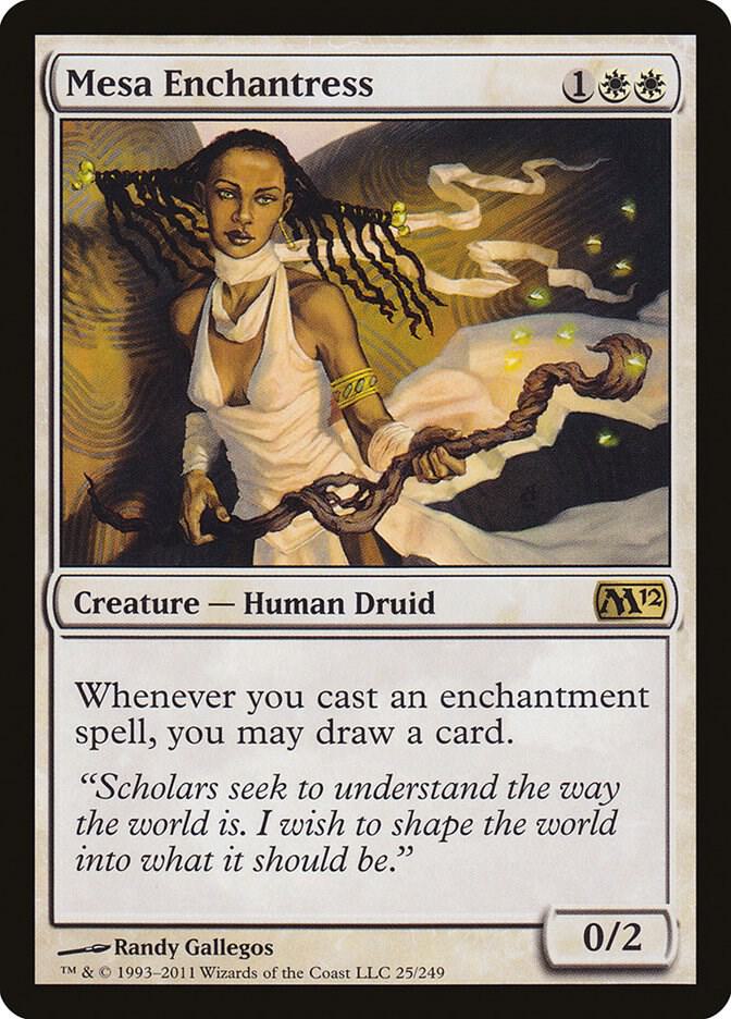 Mesa Enchantress [Magic 2012 (M12)] 25