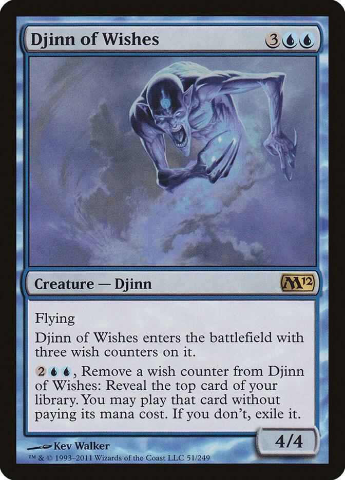 Djinn of Wishes [Magic 2012 (M12)] 51