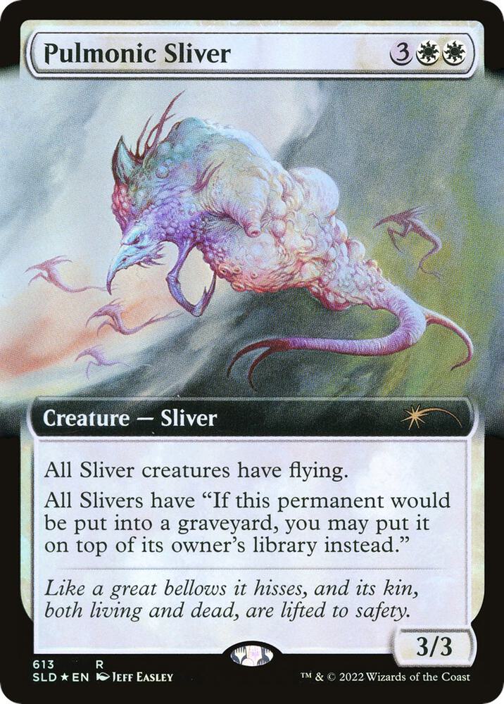 Pulmonic Sliver (Extended Art) [Secret Lair Drop Series] 613
