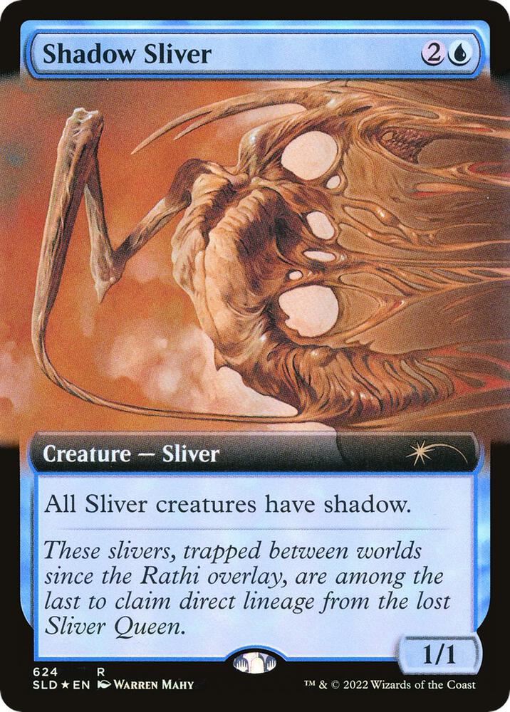 Shadow Sliver (Extended Art) [Secret Lair Drop Series] 624