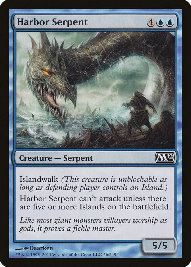 Harbor Serpent [Magic 2012 (M12)] 56