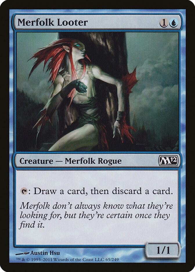 Merfolk Looter [Magic 2012 (M12)] 65