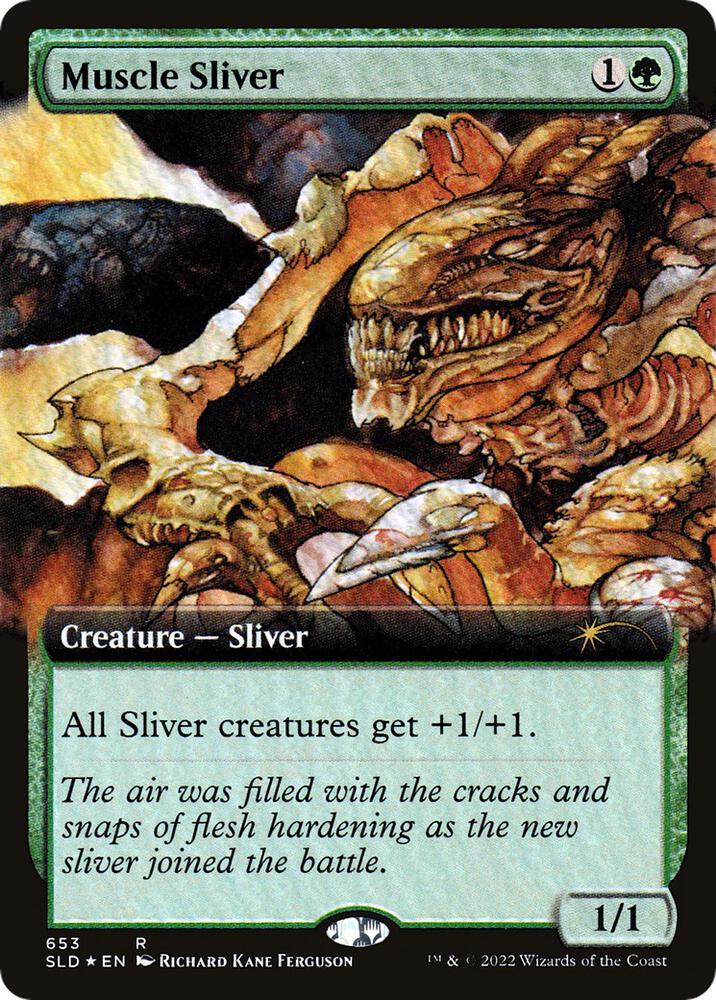 Muscle Sliver (Extended Art) [Secret Lair Drop Series] 653
