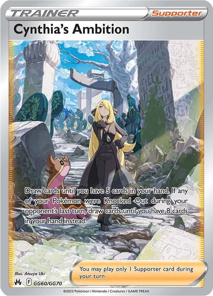 Cynthia's Ambition [SWSH: Crown Zenith: Galarian Gallery] GG60/GG70