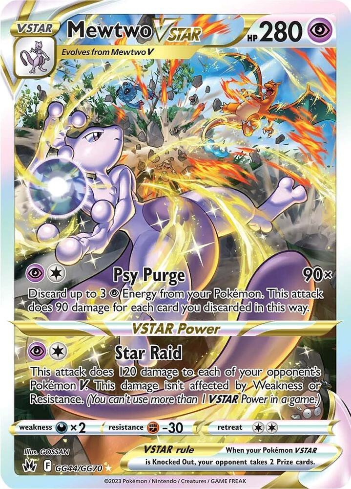 Mewtwo VSTAR [SWSH: Crown Zenith: Galarian Gallery] GG44/GG70