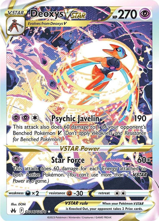 Deoxys VSTAR [SWSH: Crown Zenith: Galarian Gallery] GG46/GG70