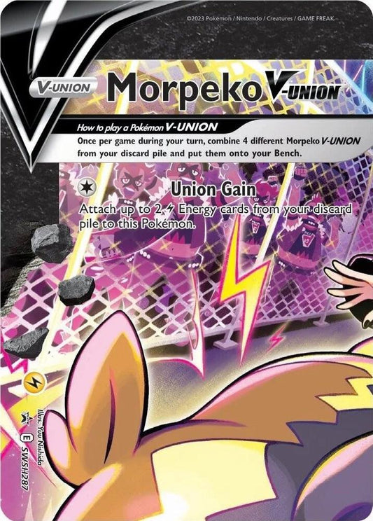 Morpeko V-Union - SWSH287 [SWSH: Sword & Shield Promo Cards] SWSH287