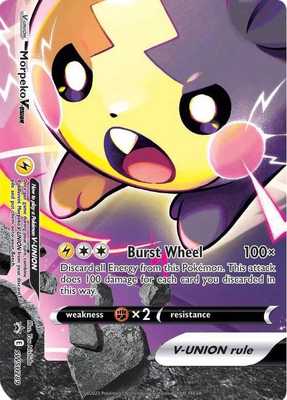 Morpeko V-Union - SWSH289 [SWSH: Sword & Shield Promo Cards] SWSH289
