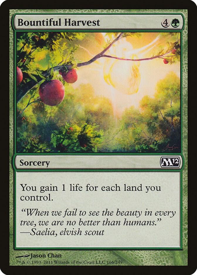 Bountiful Harvest [Magic 2012 (M12)] 166