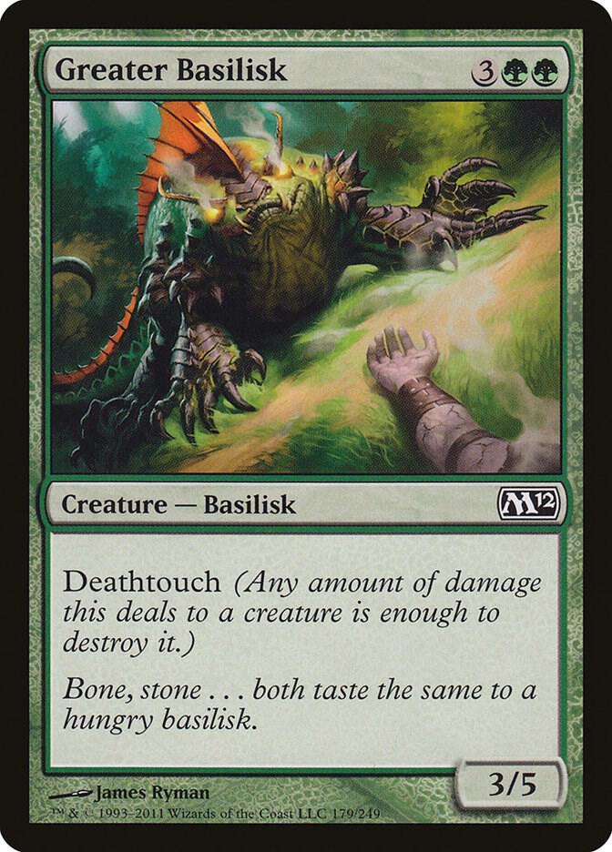 Greater Basilisk [Magic 2012 (M12)] 179