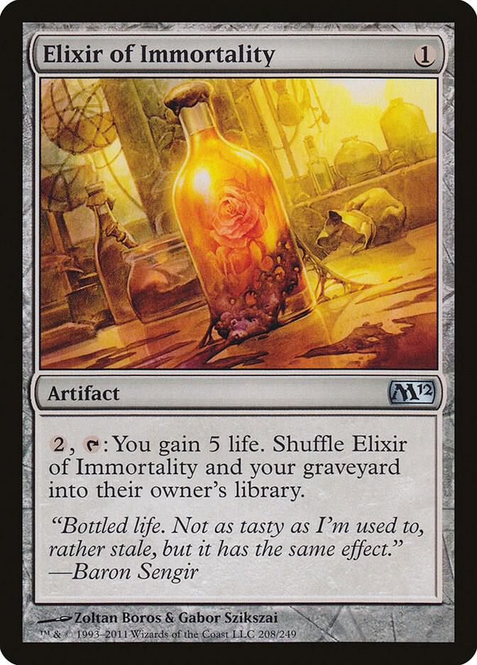 Elixir of Immortality [Magic 2012 (M12)] 208