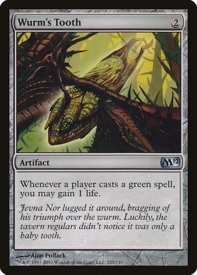 Wurm's Tooth [Magic 2012 (M12)] 223