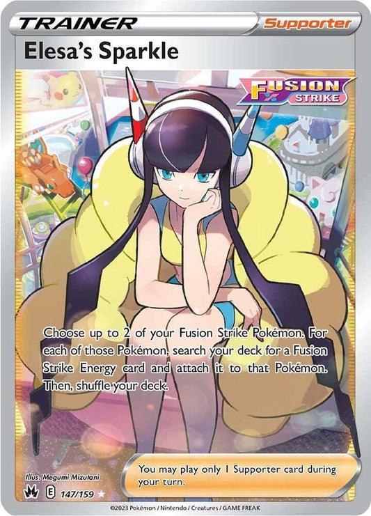 Elesa's Sparkle (Full Art) [SWSH: Crown Zenith] 147/159