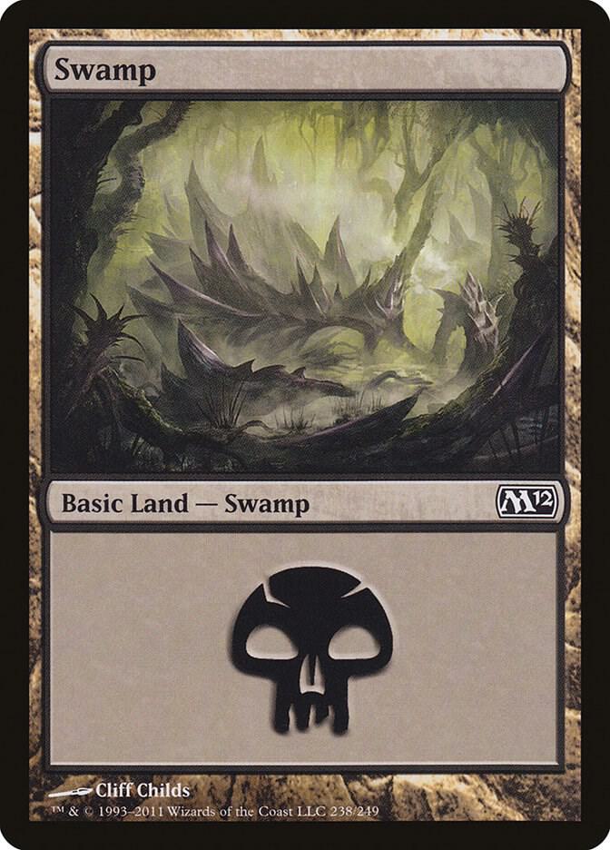Swamp (238) [Magic 2012 (M12)] 238