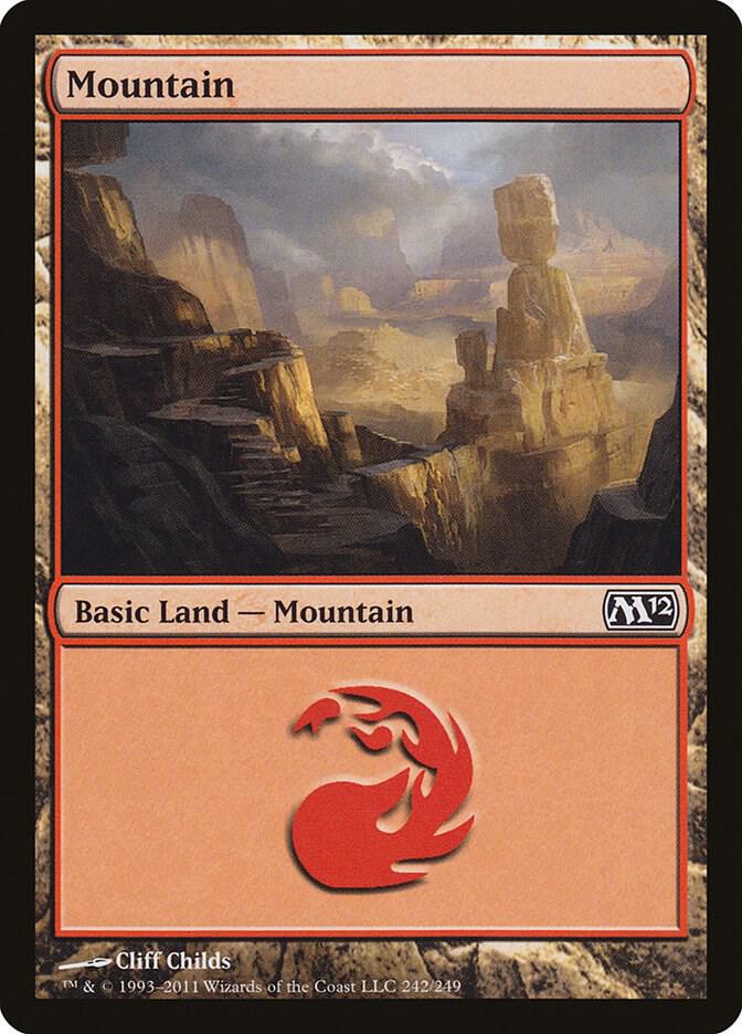Mountain (242) [Magic 2012 (M12)] 242