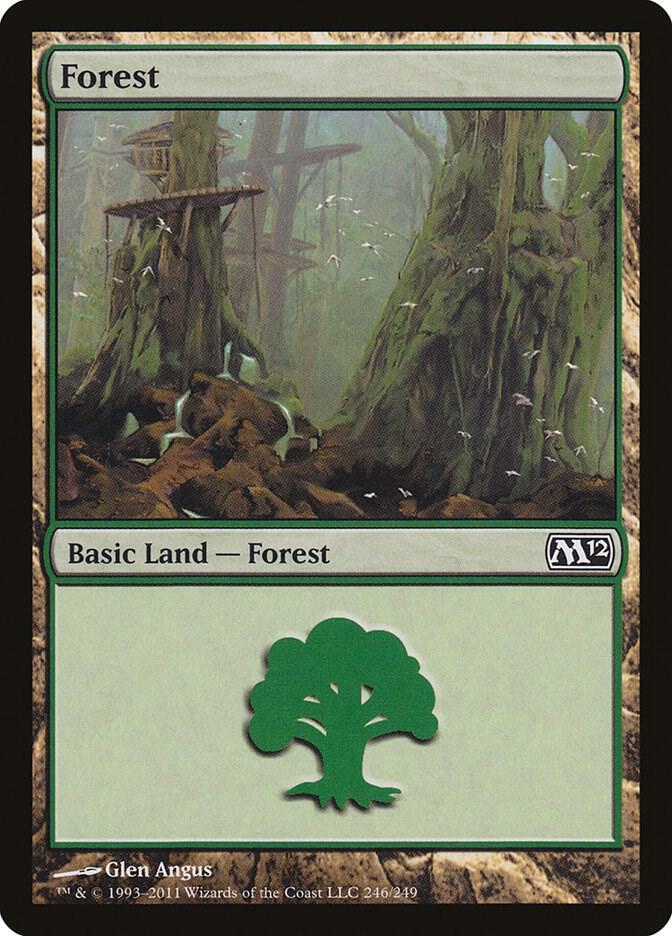 Forest (246) [Magic 2012 (M12)] 246