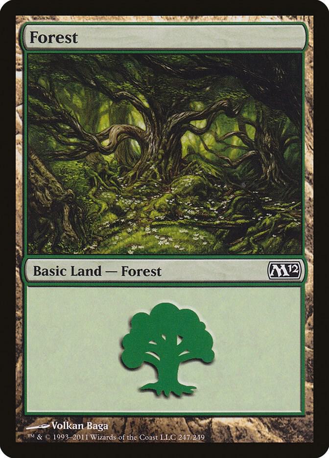 Forest (247) [Magic 2012 (M12)] 247