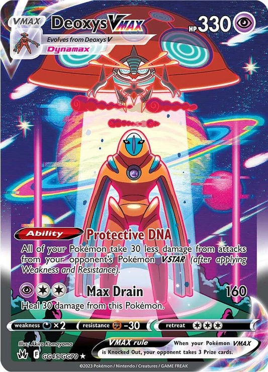 Deoxys VMAX [Crown Zenith: Galarian Gallery] GG45/GG70