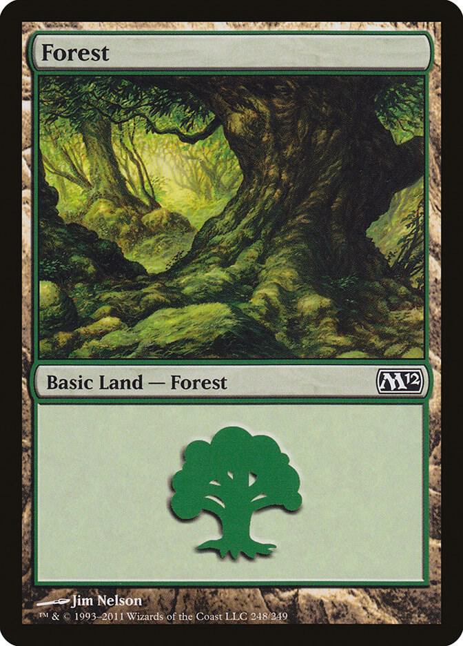 Forest (248) [Magic 2012 (M12)] 248